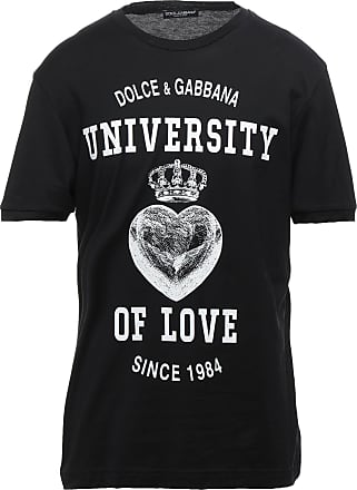 Dolce & Gabbana T-Shirts Med Tryck i Svart för Herr | Stylight