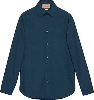 Gucci Geometric G Cotton Shirt for Men