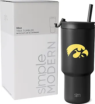 Simple Modern Officially Licensed NFL Insulated Stainless Steel Tumbler  with Clear Flip Lid and Straw, 30oz NFL Thermos Gifts for Men, Women, and  Father's Day