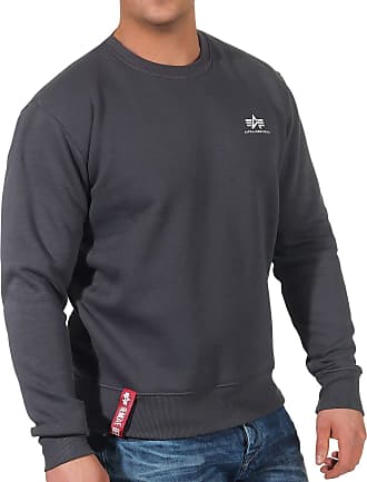 Alpha Industries Crew Neck Jumpers: | Stylight up −41% sale to