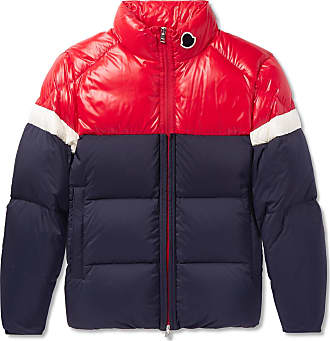 moncler red and blue jacket