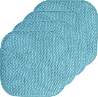 Sweet Home Collection Seat Pads, Sweet Home Collection Chair Cushion Memory Foam Pads With Ties