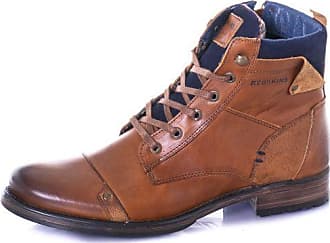 TEYUN Bottes en Cuir Bottes Haute Aide Martin Bottes Tooling Chaussures  Homme (Color : Khaki, Size : 43) : : Mode