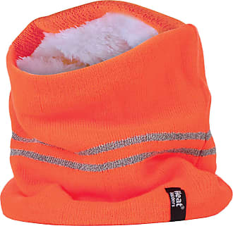 Heat Holders Mens Hi Vis Reflective Winter Warm Knit Thermal Neck Warmer Snood
