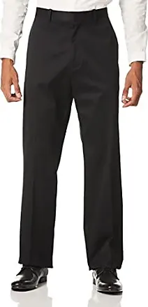 NWT Lee Men's Black Plain Front Casual Pants Tag Size 32x30