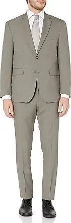 Louis Raphael LUXE Mens Slim Fit Flat Front Stretch Wool Blend