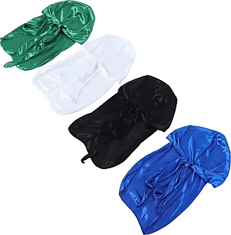 SOIMISS Bandanas de seda de cetim para dormir com cauda elástica