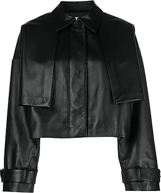 Calvin Klein Removable Sleeve Padded Cropped Coat, Metallic