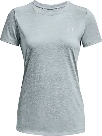 Under Armour Womens Tech Twist V-Neck (Midnight Navy-Cadet-Metallic Silver), Under Armour, Womens Clothing Brands, Womens Clothing