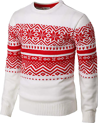 Red LYOUM Christmas sweater for women, the mythical winter sweater