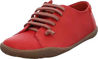 camper red shoes