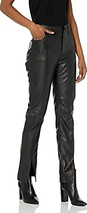 Black Women's Leather Pants: Shop up to −78%