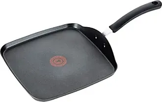 T-fal Ultimate Hard Anodized Nonstick Griddle 10.25 Inch Oven Broiler Safe  500F Cookware, Pots and Pans, Dishwasher Safe Grey