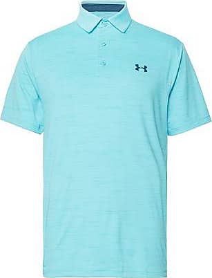 under armour teal polo