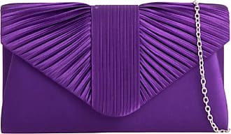 LeahWard Ladies Women's Chic Patent Top Handle Clutch Handbag Wedding Evening Bags 16688 | Handbags & Shoulder Bags