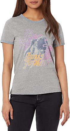 Lucky Brand Women's Short Sleeve Crew Neck Lucky 1990 Classic Tee, Gray  Violet, Small : : Clothing, Shoes & Accessories