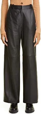 Quilted Lambskin Leather Pants