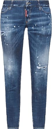 Pantaloni jeansDSquared² in Denim di colore Blu Donna Jeans da Jeans DSquared² 
