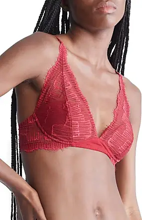 Calvin Klein Underwear UNLINED - Triangle bra - tawny port