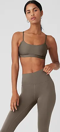 Airlift Intrigue sports bra in brown - Alo Yoga