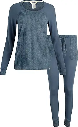 Lucky Brand Women's 4 Piece Pajama Set, Tee, Tank, Short, & Pant (XX-Large,  Winter Tie Dye)