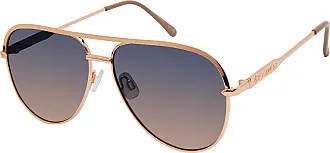 Rocawear R1493 Modern UV400 Protective Aviator Pilot Shield Sunglasses. Gifts for Men with Flair, 131 mm