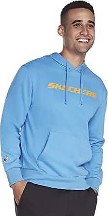 skechers hoodie mens blue