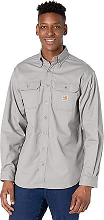 Carhartt Men's FR Classic Twill Button-Up Work Shirt