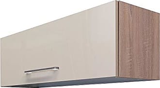 Weiß Flex-Well Küchen-Hängeschrank UNNA 1-türig Breite 30 cm Oberschrank vielseitig einsetzbar