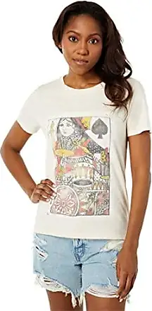 Lucky Brand Womens Printed T-Shirt,White,X-Large - Ultimate Encounter