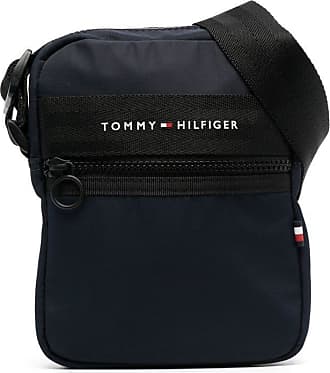 Tommy Hilfiger Luxe Chain-Link Leather Crossbody Bag