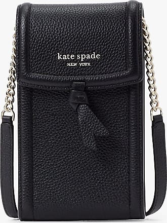 kate spade, Bags, Kate Spade Rosie Pebbled Leather North South Phone  Crossbody Bag Black Nwt