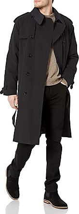 Allthemen Mens Coat Wool Blend Winter Lapels Jacket Regular Fit Zip-Front with Pockets Business Trench Outerwear 