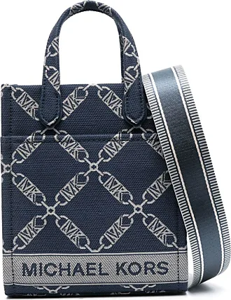 Michael Kors Bags | Michael Kors Large Charlotte Tote Bag Vista Blue | Color: Blue/Silver | Size: Os | Lotsa_Things's Closet