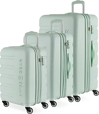  SwissGear 7739 Hardside Luggage Trunk with Spinner Wheels,  White, 2-Piece Set (19/26)