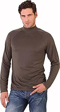 POLO NECK GOOD QUALITY LONG-SLEEVE COTTON SWEATER 1251 TOPS MEN'S ROLL 