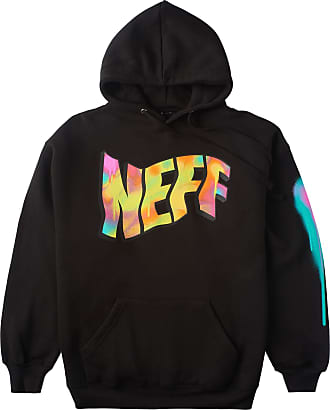 X-Large NEFF Mens Limited Graphic Hoodie Sweatshirt Black