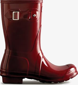 Ladies Red Chequered Funky Wellies 3 4 5 6 6.5 Rain Winter Festival Wellys P374 