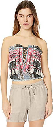 Ramy Brook Womens Embellished Alessia Tube TOP