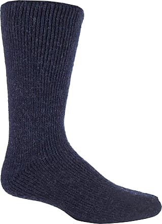 Mens Ladies Winter Warm Extra Long Thermal Socks 4-8 UK Indigo Heat Holders 6-11 
