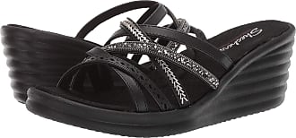 skechers cali beaded slider sandal