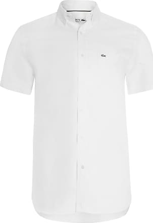 camisa social da lacoste branca