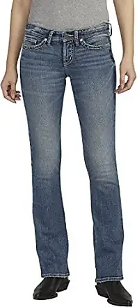 Silver Jeans Co. Women's Elyse Mid Rise Capri, Dark Power Stretch, 25 :  : Clothing, Shoes & Accessories