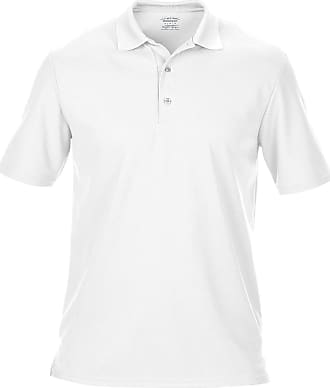 Gildan Mens Performance Sport Double Pique Polo Shirt (M) (White)