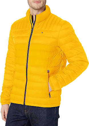 mens yellow tommy hilfiger jacket