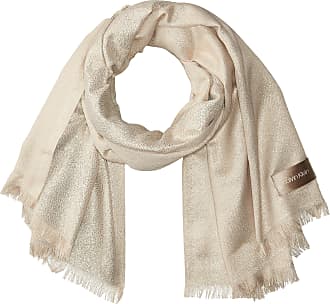 Calvin Klein Synthetic Lightweight Wrap Scarf in Navy Blue Womens Accessories Scarves and mufflers 