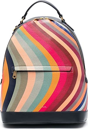Paul Smith Swirl Striped Pattern Bag - Blue