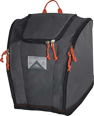High Sierra Ski/Snowboard Boot Bag Backpack, Mercury/Black/Red Line, One Size