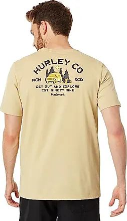Hurley Fastlane Hybrid UPF+ Long Sleeve Surf T-Shirt - Men's Monsoon S