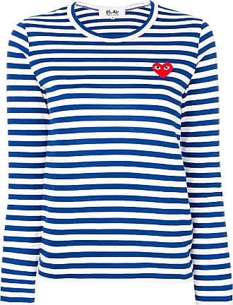 comme des garcons gestreept shirt